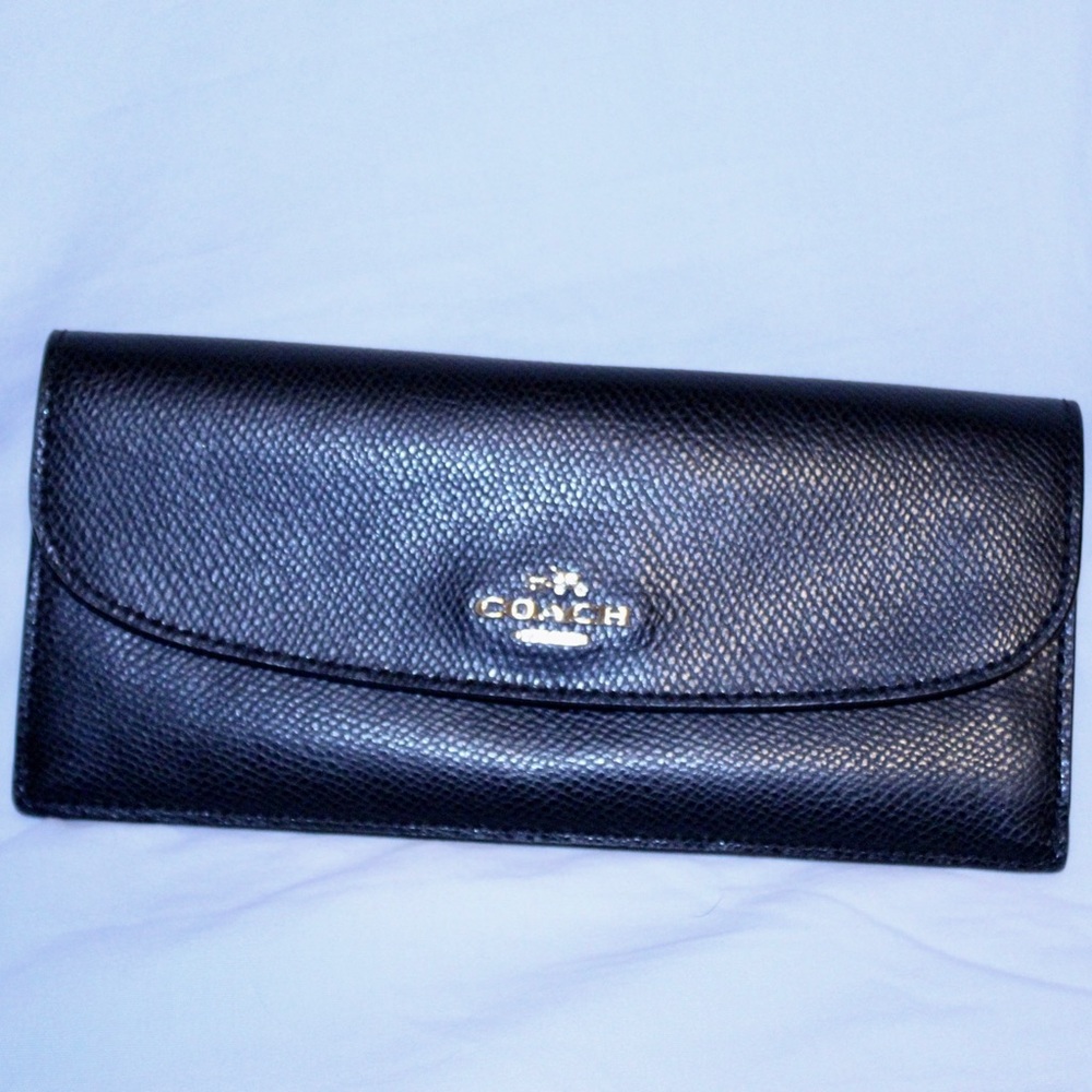 Coach Navy Wallet